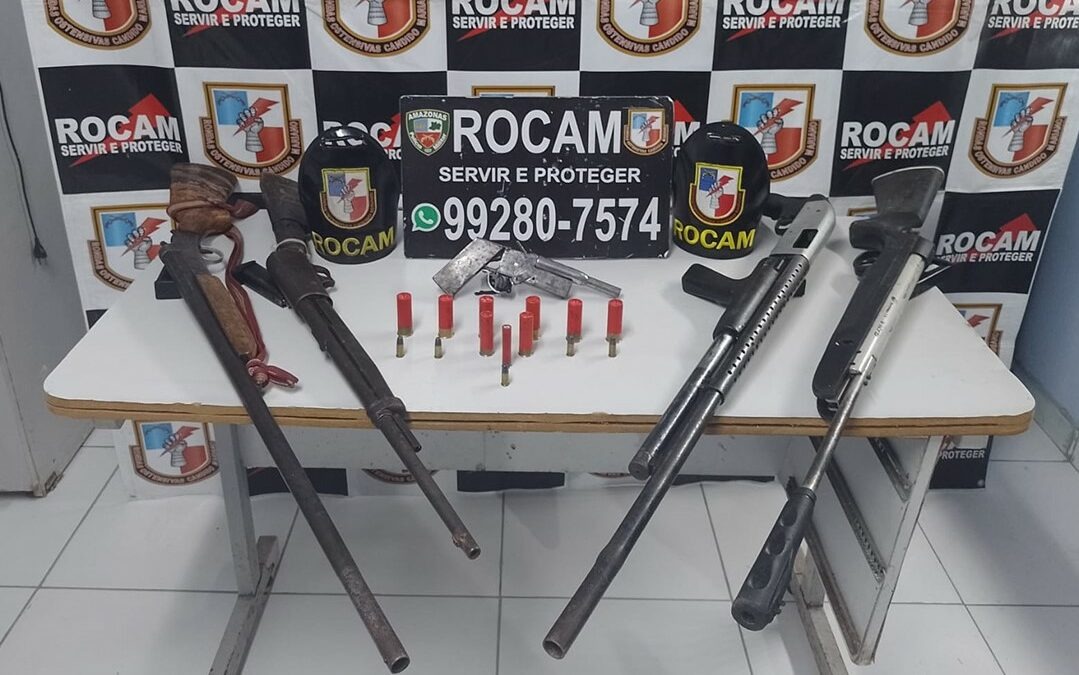 Dez são presos durante patrulhamento da PM no Amazonas