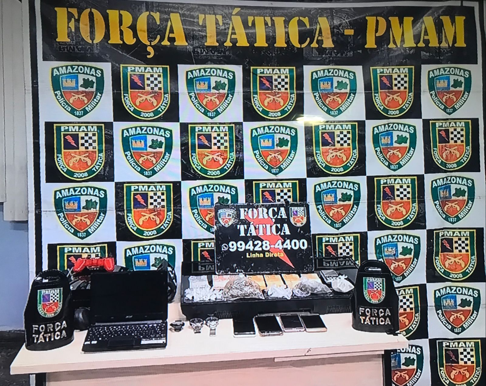 Quarteto é preso após assaltar casa em carro emprestado em Manaus 