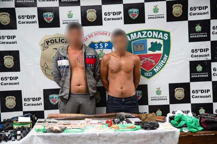 Dupla é presa suspeita de impor toque de recolher com armas no Amazonas