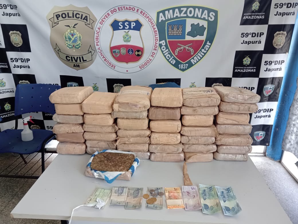 Mulheres são presas com 41kg de maconha com destino a Manaus