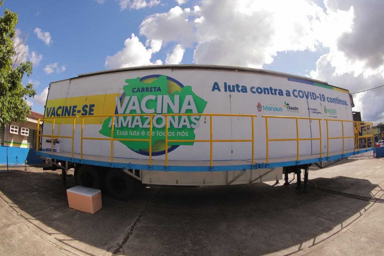 Carreta Vacina Amazonas estará em Manacapuru nesta segunda