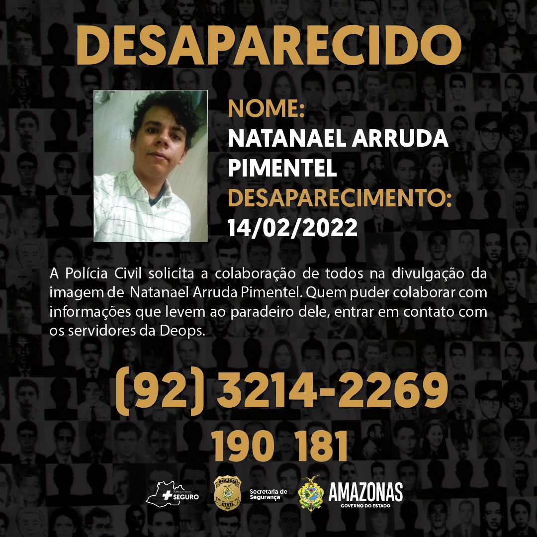 Família procura por jovem autista desaparecido em Manaus