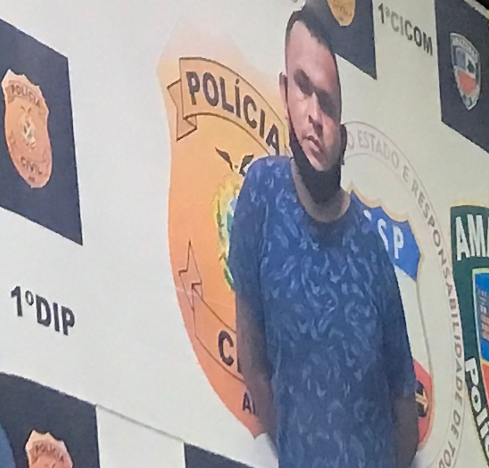 Suspeito de matar homem a tiros em lanchonete no Centro de Manaus é preso 