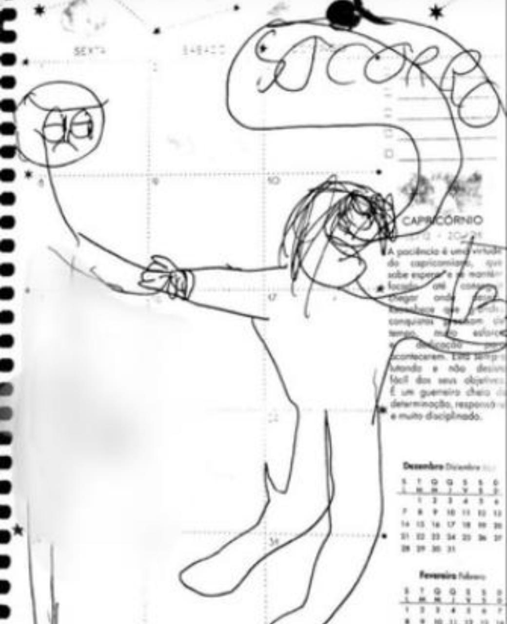 Irmãs de 6 e 8 anos relatam detalhes de estupro em desenhos e pai é preso