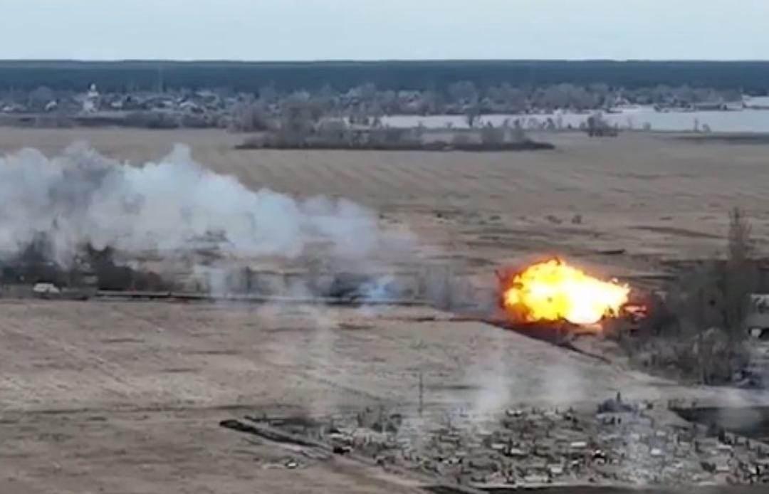 Ucrânia divulga vídeo de suposto ataque contra helicóptero da Rússia