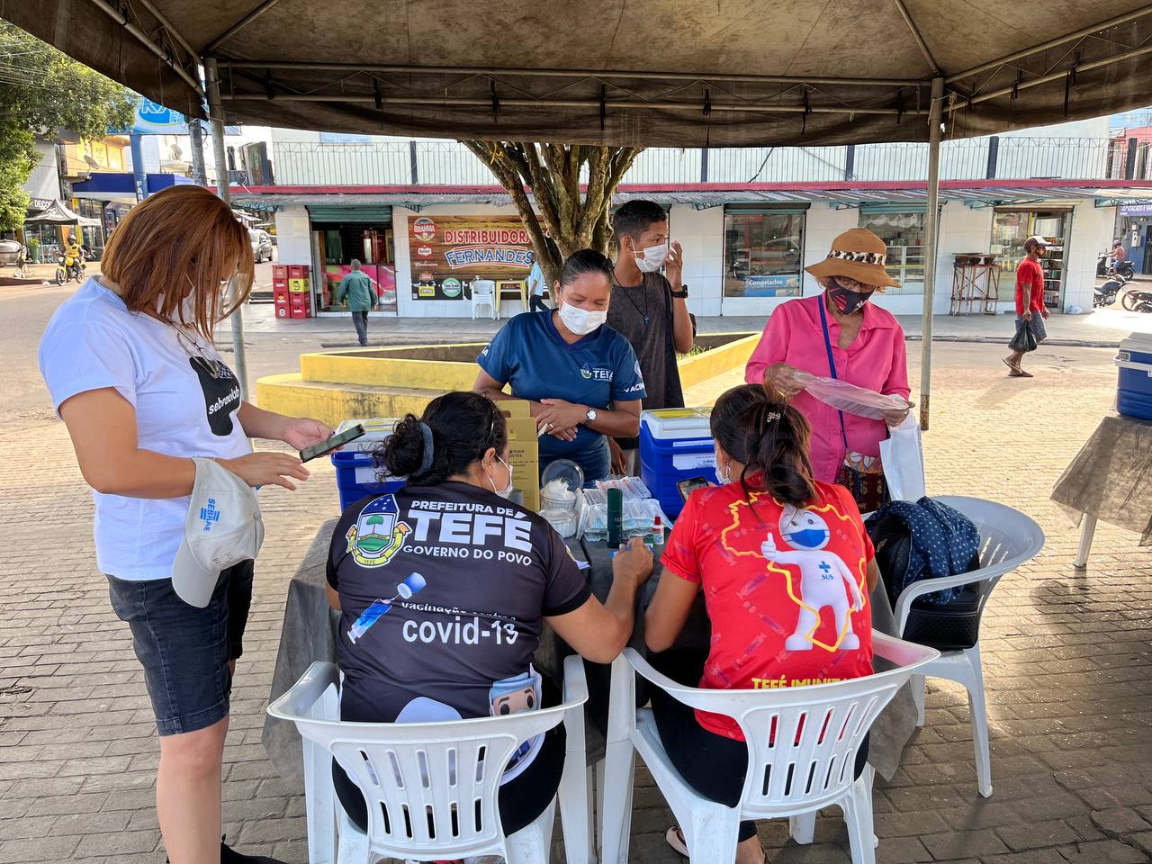 Amazonas intensifica vacinação contra Covid-19 no interior