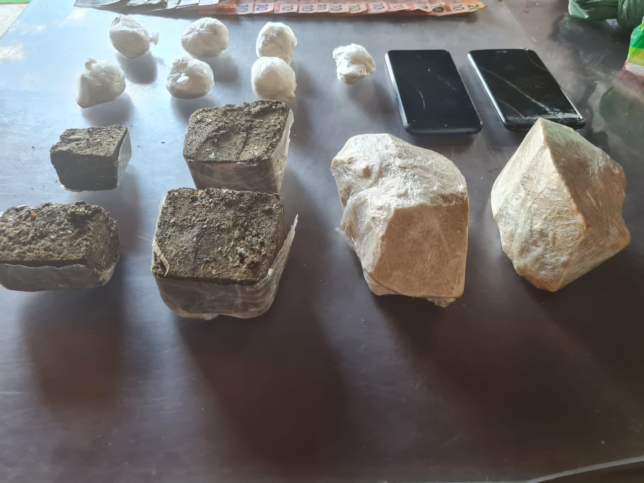 Bando é preso com mais de 1 quilo de drogas no Amazonas