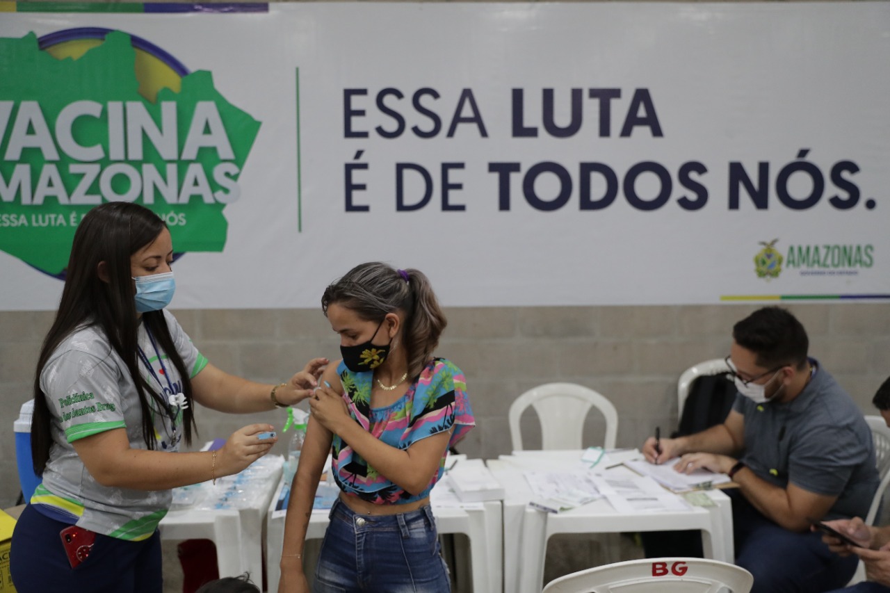 Amazonas já aplicou 6.868.197 doses de vacina contra Covid até esta sexta