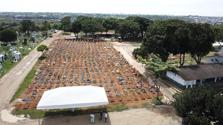 Sem mortes por Covid, Manaus registra 27 enterros nesta quarta