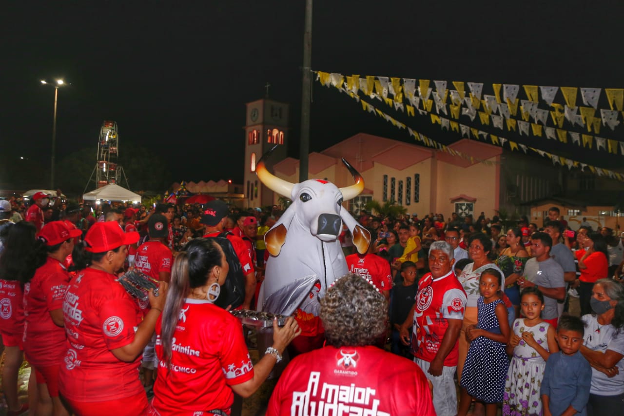 Garantido realiza primeiro ensaio oficial na Festa de São José Operário 