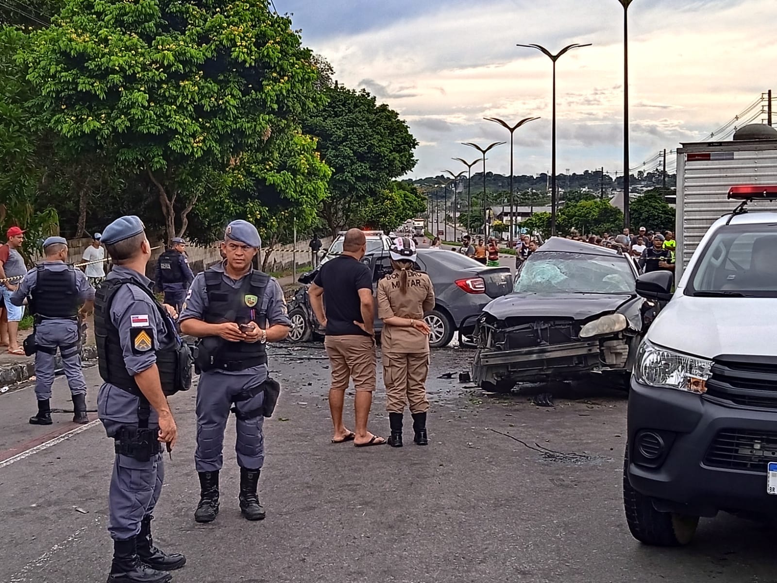 Família ferida em acidente que terminou com morte em Manaus segue internada