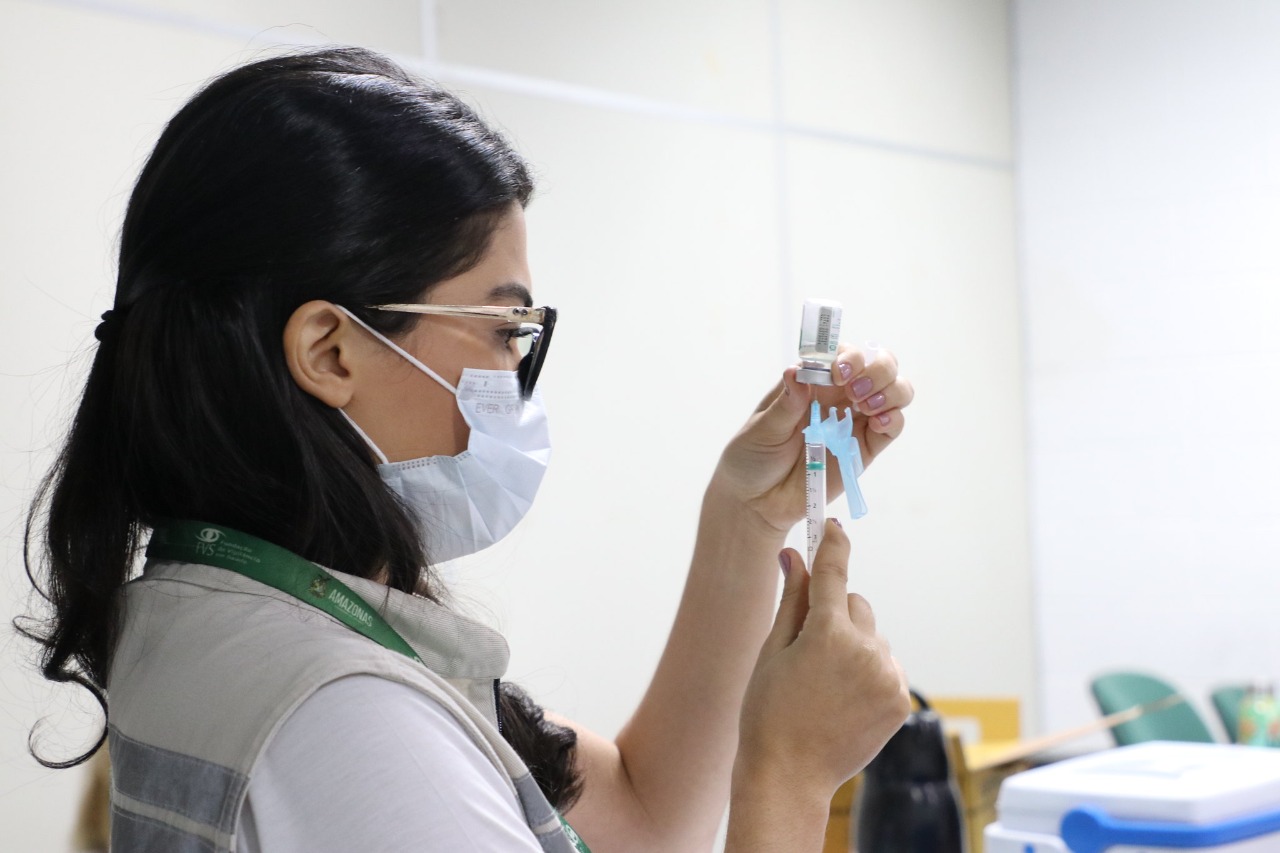 Vacinômetro: Amazonas aplicou 7.071.520 doses de vacina contra covid
