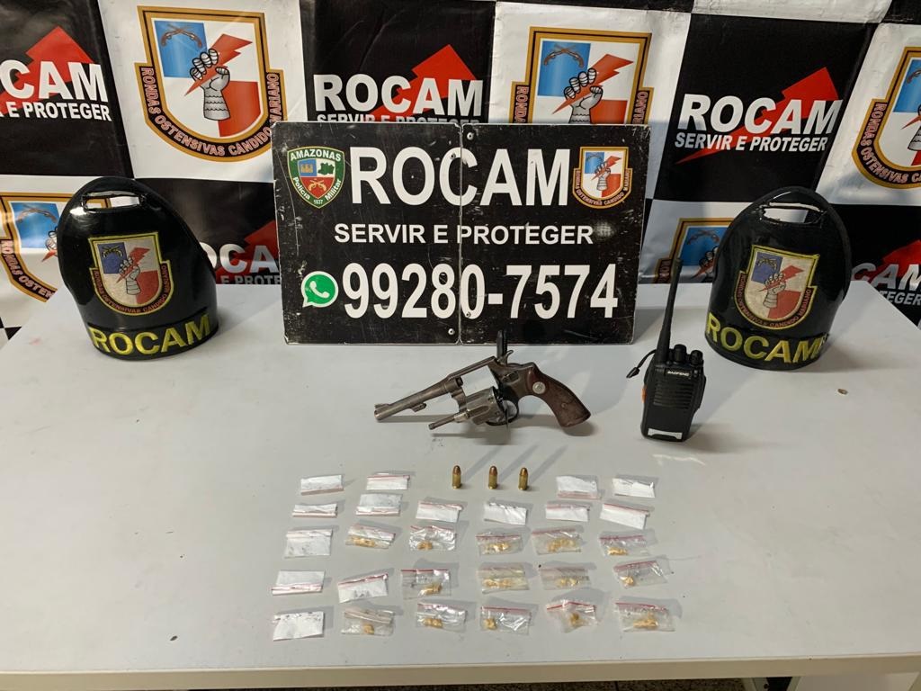 Em 24 horas, nove pessoas são presas por tráfico e roubos no Amazonas