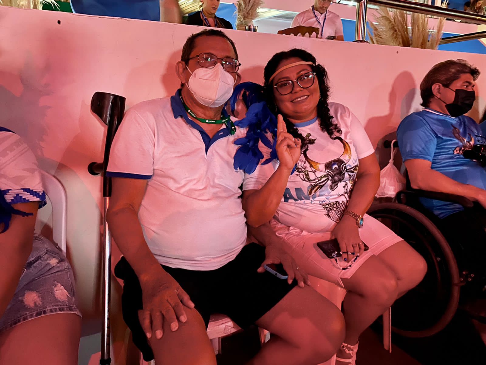 PCDs prestigiam Festival de Parintins em espaço acessível inclusivo