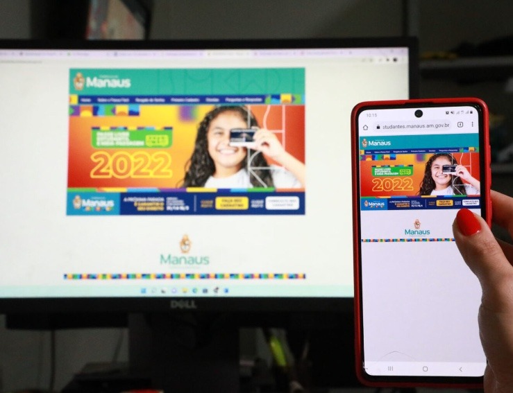 Site de cadastramento estudantil em Manaus tem instabilidade nesta terça