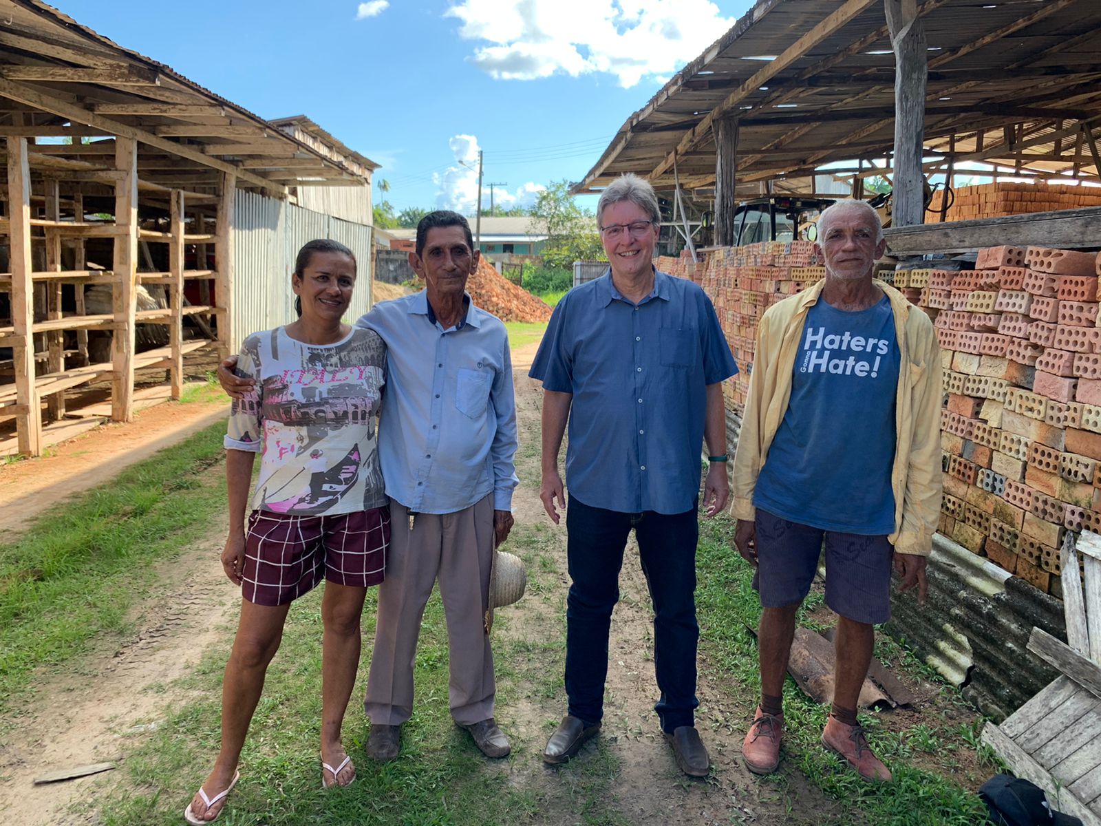 Luiz Castro se reúne com comunitários de Carauari, no interior do Amazonas