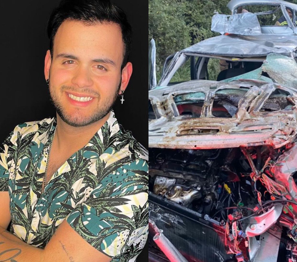 Filho de Gretchen sofre grave acidente de carro na Bélgica