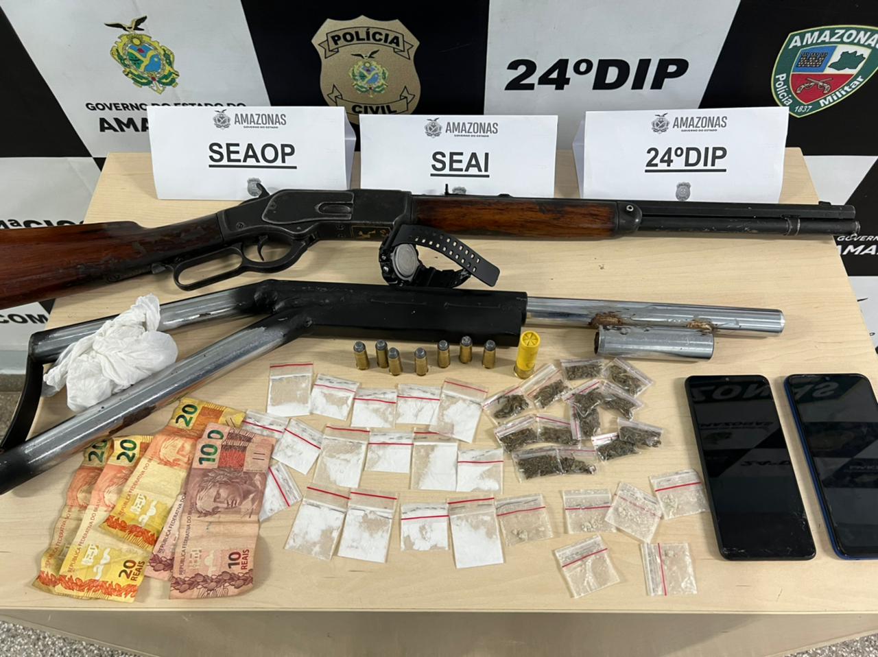 Suspeito de matar jovem na Feira Manaus Moderna estava com granada em hotel