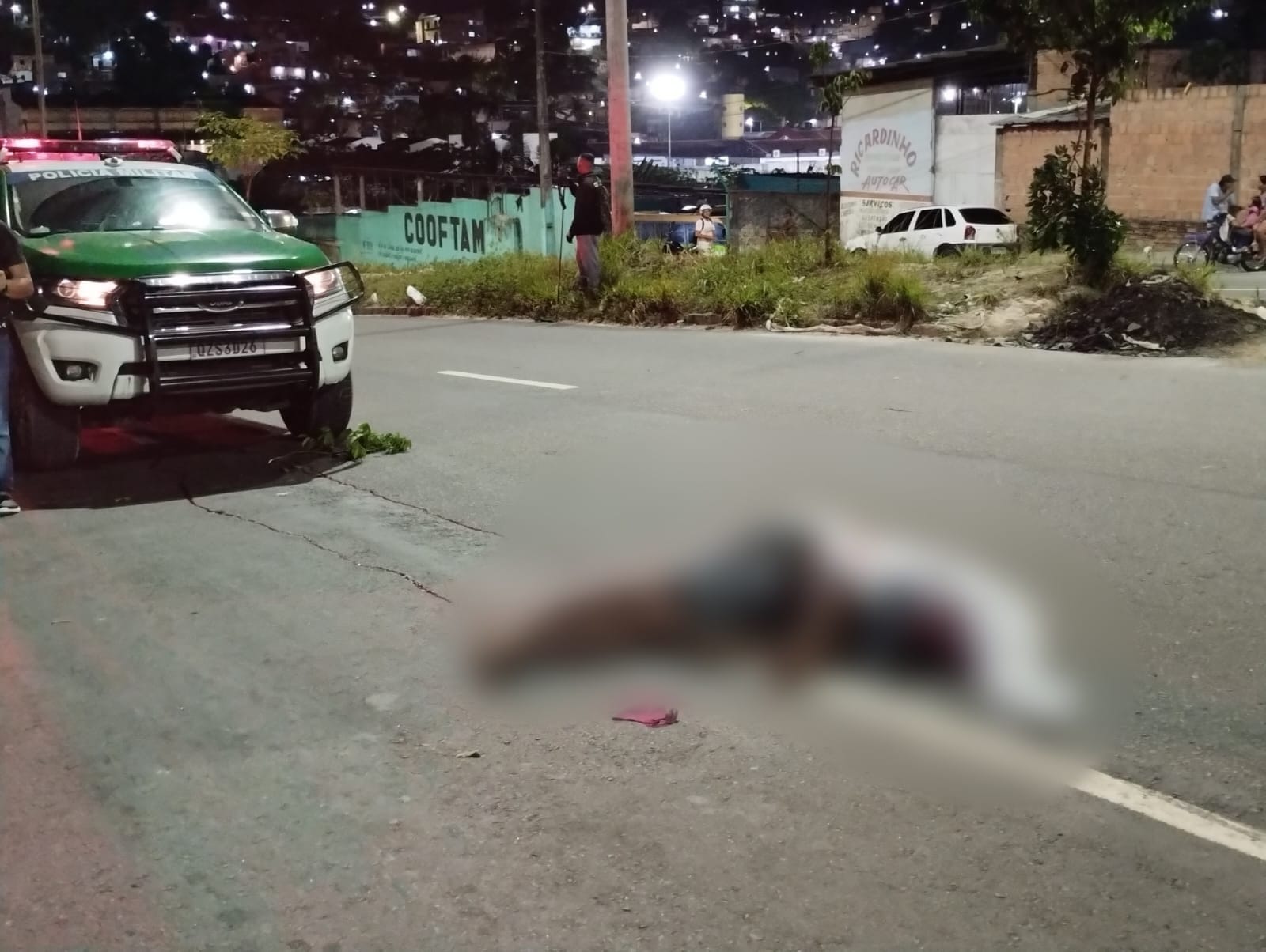 Motorista mata homem atropelado e foge após acidente em Manaus