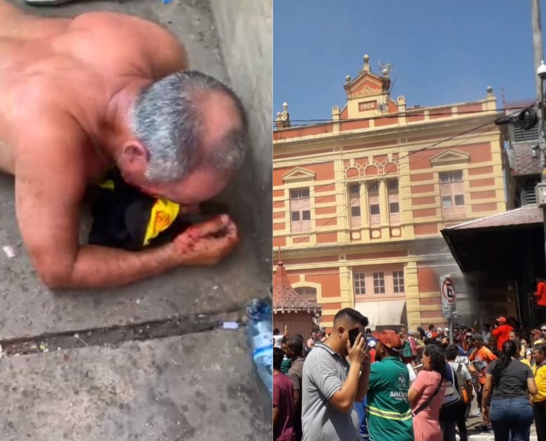 Homem que ateou fogo no Mercado Adolpho Lisboa já atacou outras lotéricas