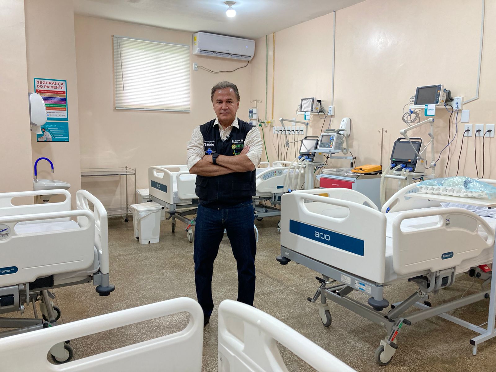 Hospital de Tabatinga ganha novos leitos de UTI e de enfermaria no Amazonas