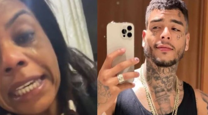 Mãe de MC Kevin chora após ser acusada de se promover com morte do filho