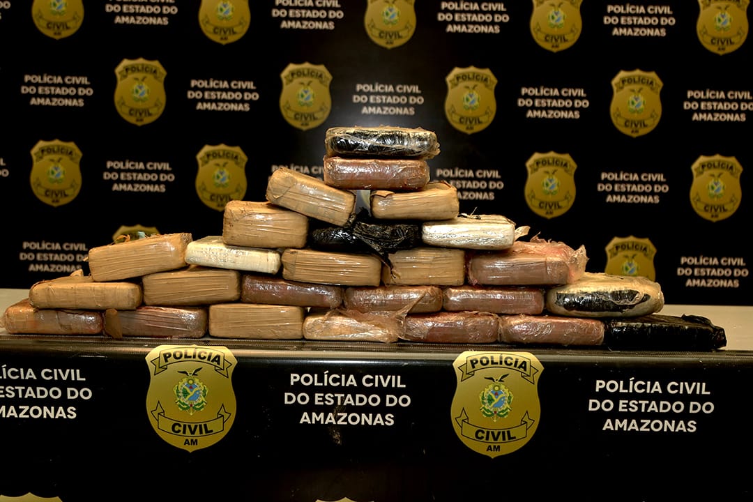 Operações apreendem mais de 20 toneladas de drogas no Amazonas