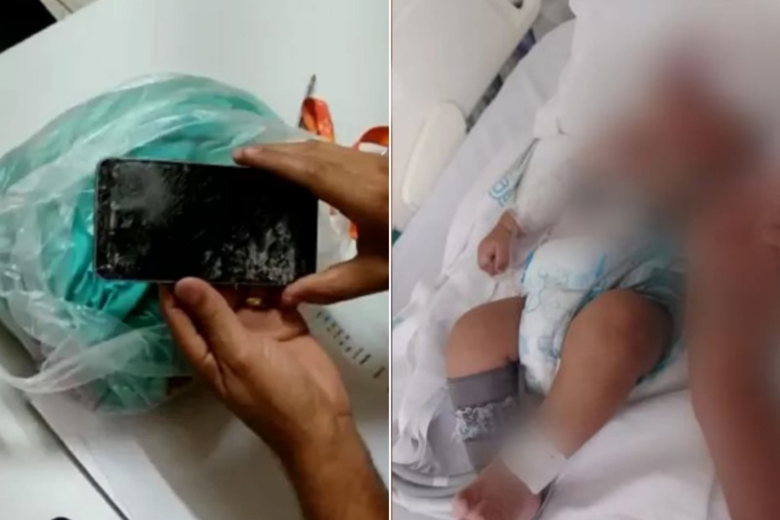 Pai que matou bebê de 2 meses após arremessar celular nele é preso
