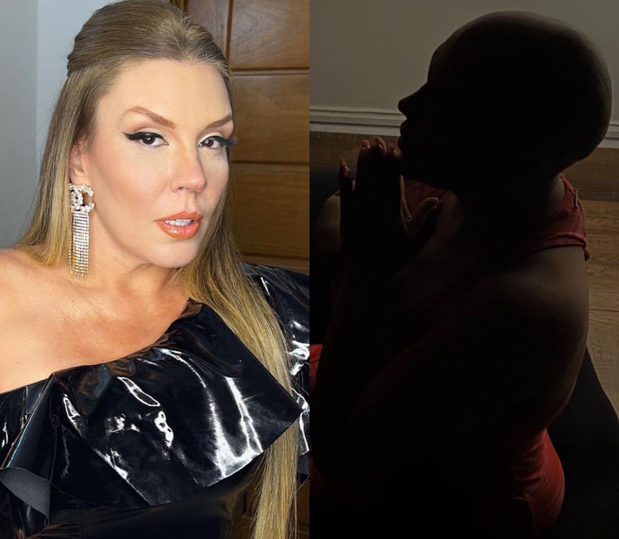 Com câncer, Simony aparece careca e comemora redução de tumor 