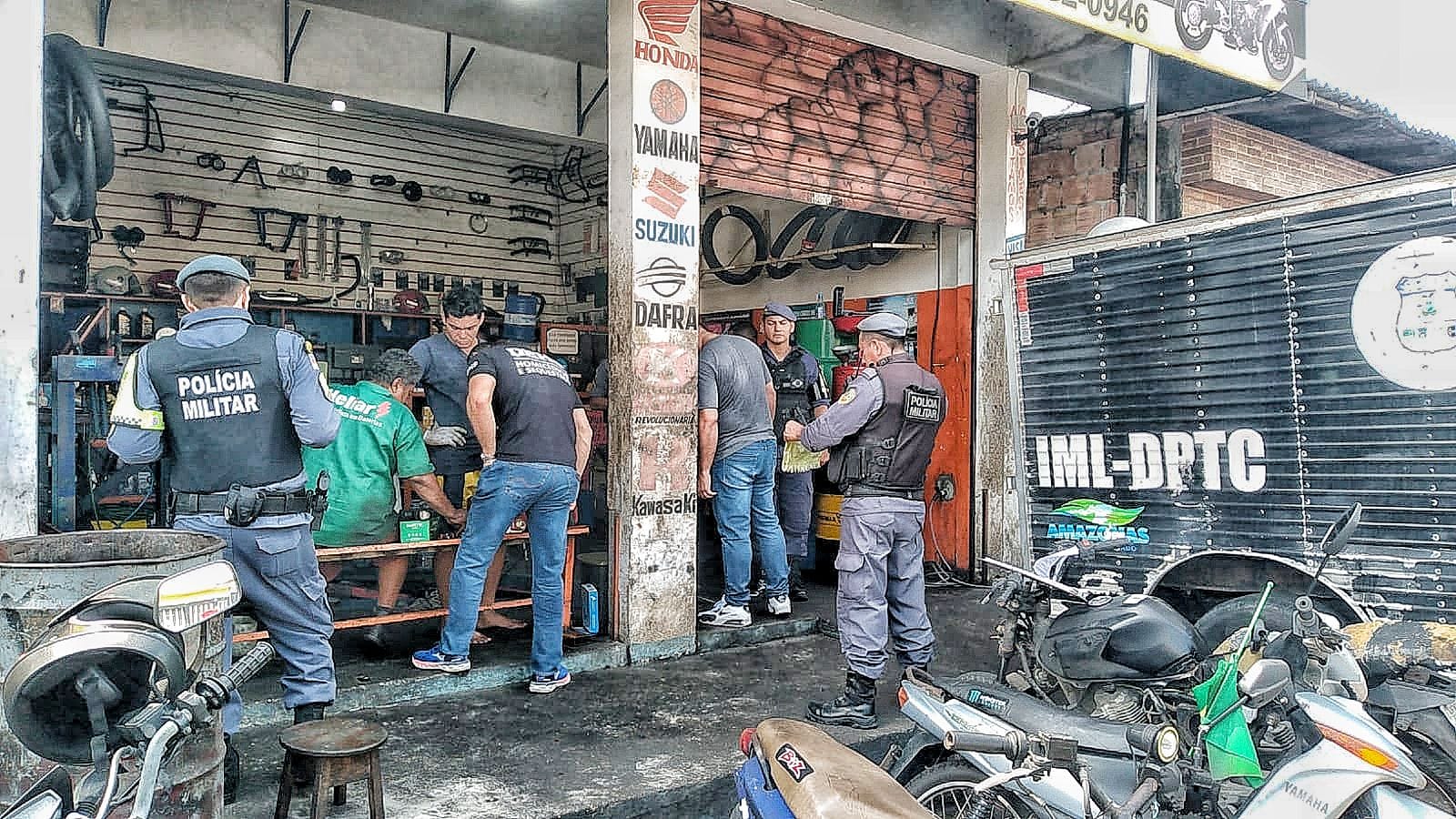 Dono de oficina é morto a tiros enquanto trabalhava em Manaus