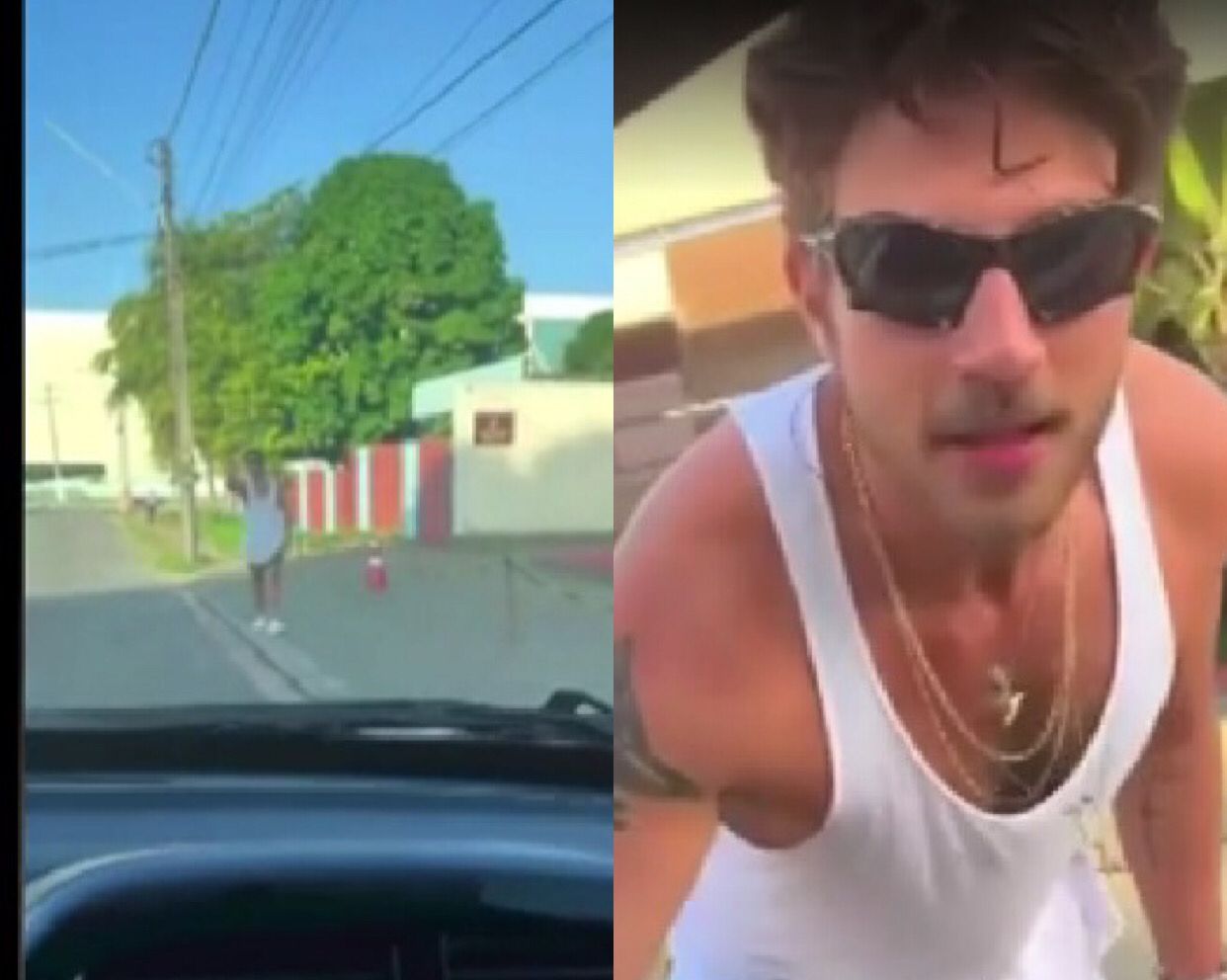 Vídeo de Chay Suede pedindo carona viraliza