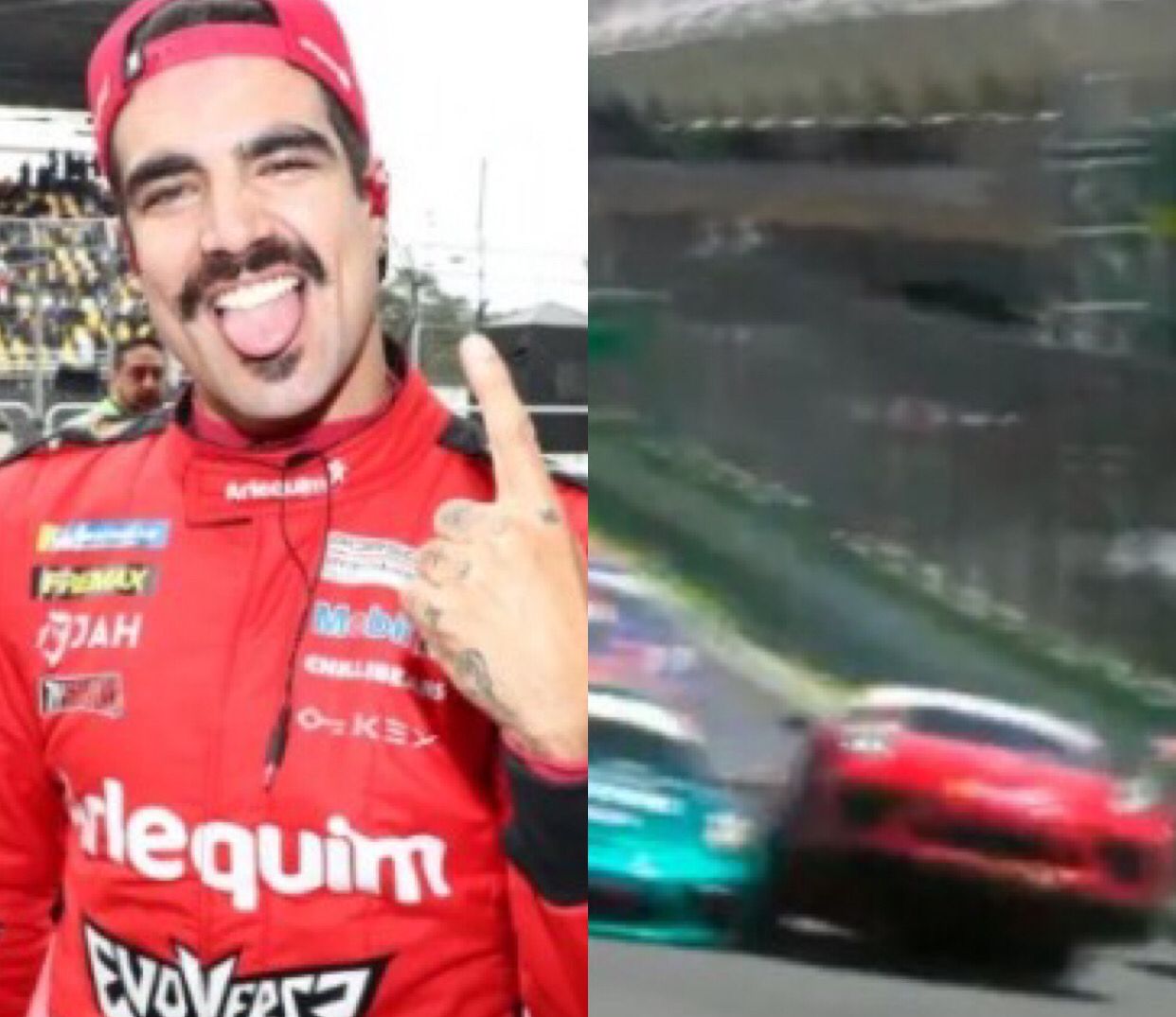 Caio Castro sofre acidente em prova antes do GP do Brasil de Fórmula 1, em São Paulo