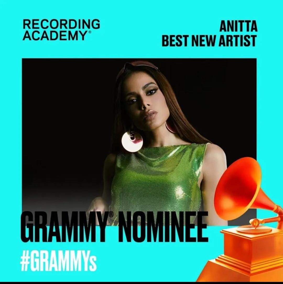 Anitta é indicada ao Grammy 2023 como melhor artista revelação do ano