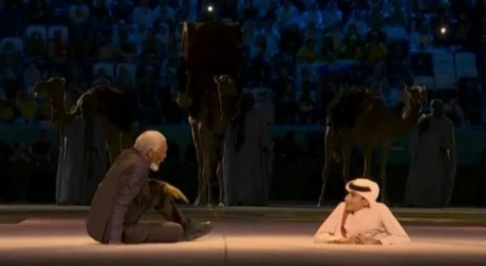 Morgan Freeman divide opiniões nas redes com discurso de inclusão na Copa