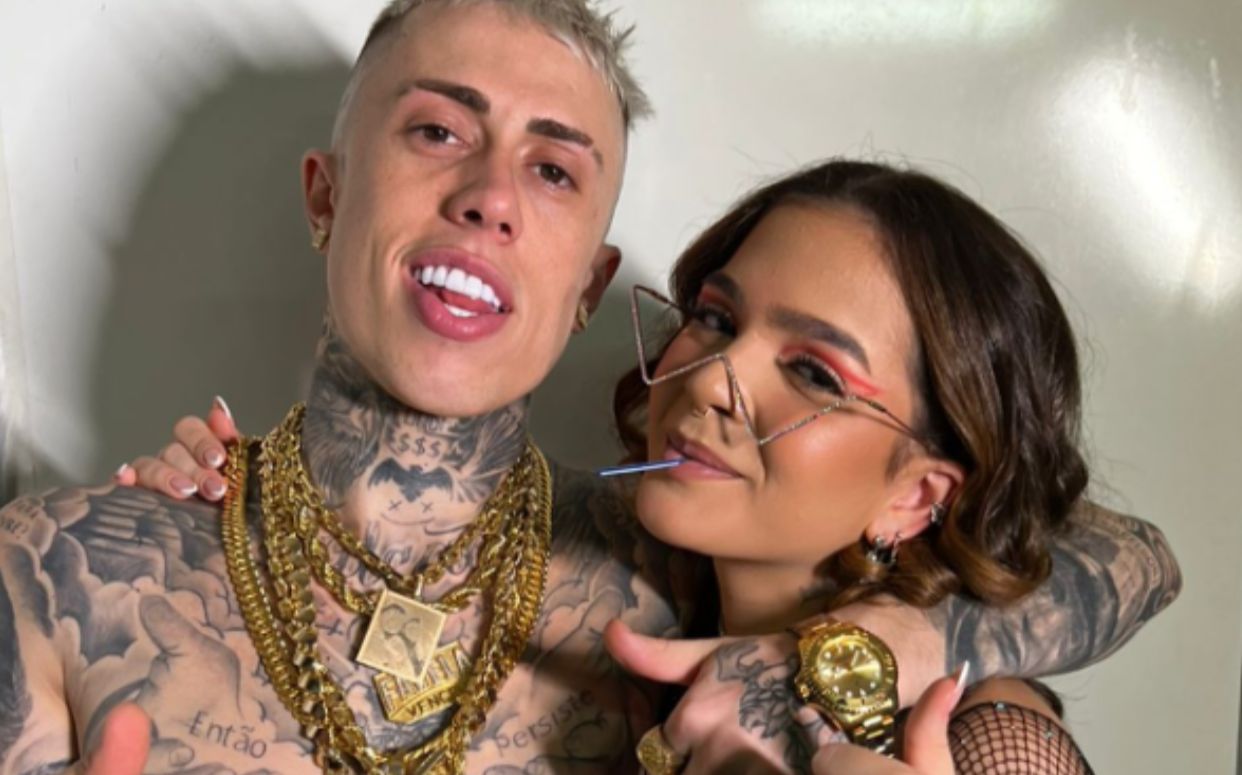 MC Daniel surge com 'volume' indiscreto em momento íntimo com Mel Maia