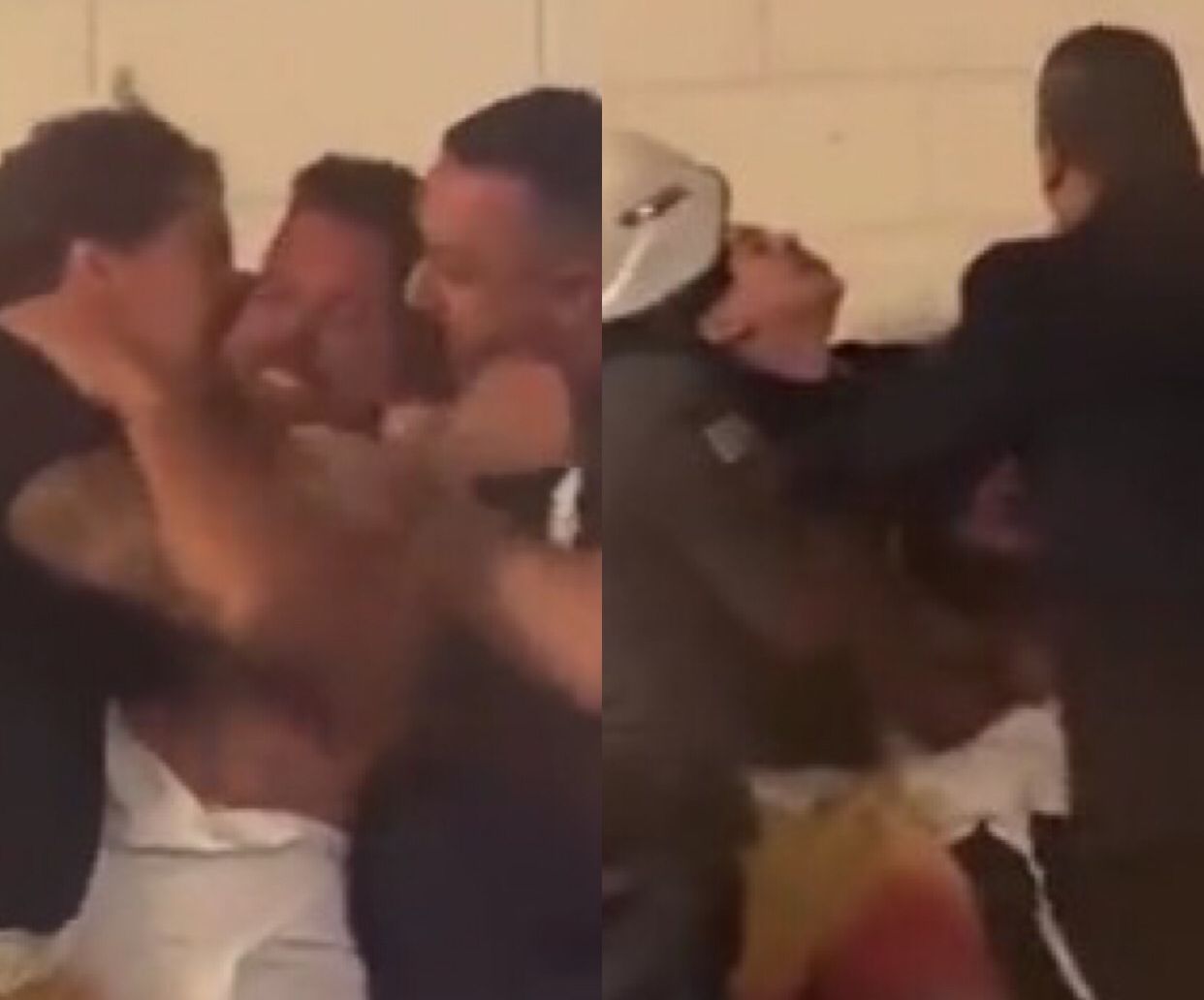 Em novo vídeo, Biel morde homem e leva puxada de cabelo durante briga