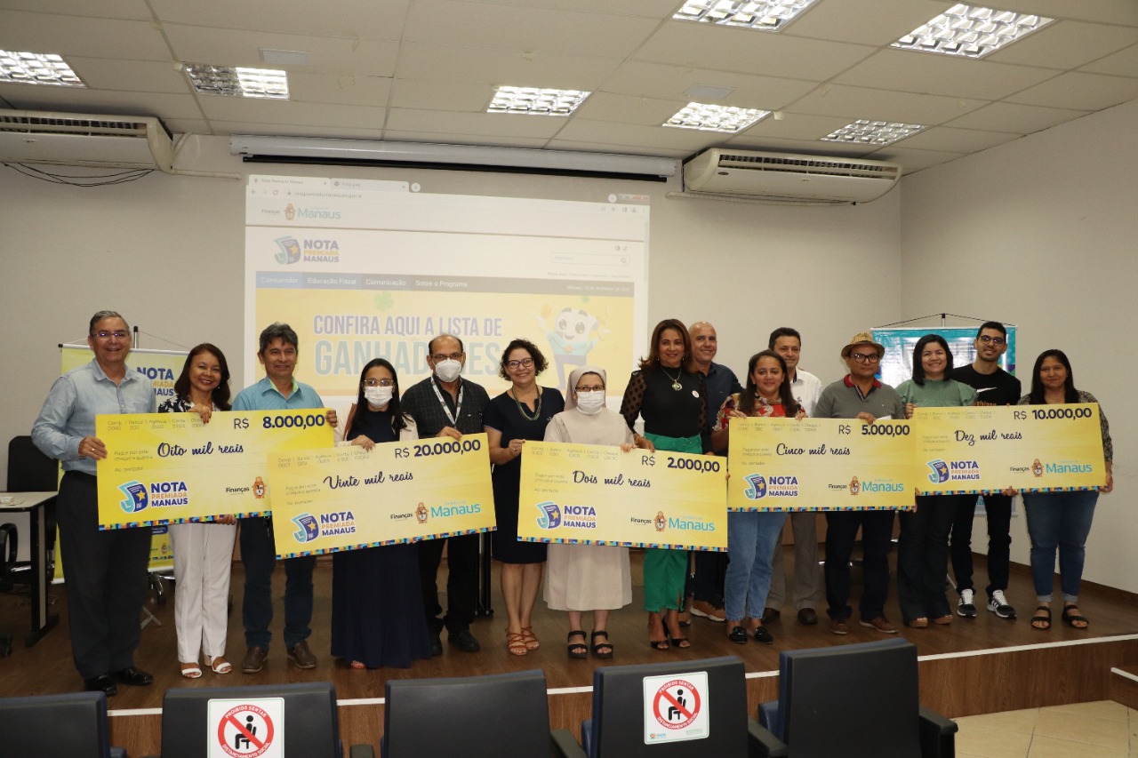 Campanha Nota Premiada vai sortear R$ 50 mil em janeiro de 2023 em Manaus