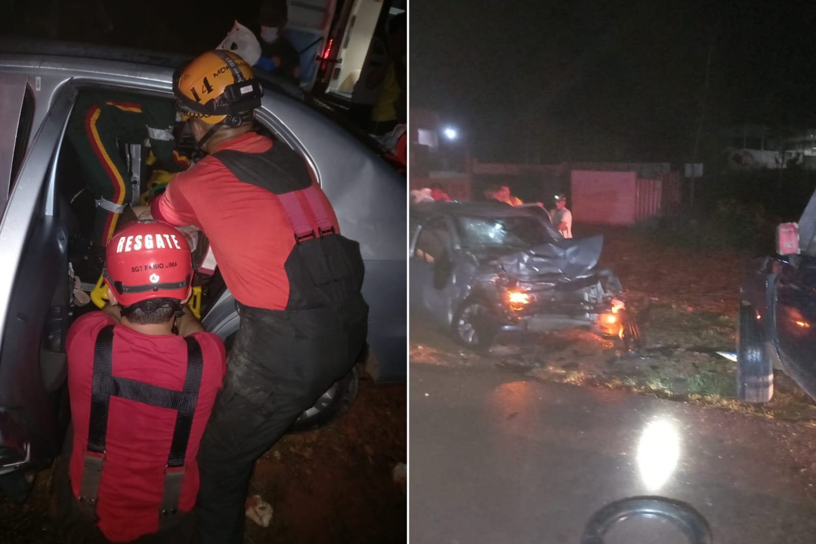 Colisão frontal em acidente gravíssimo deixa feridos em Iranduba; vídeo