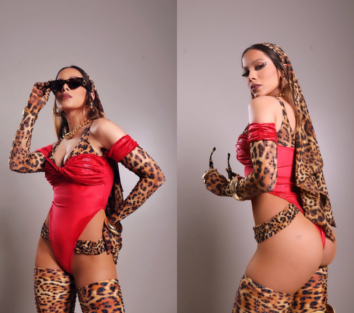 Anitta inaugura Carnaval das 'mulheres guerreiras' com fantasia de Tieta