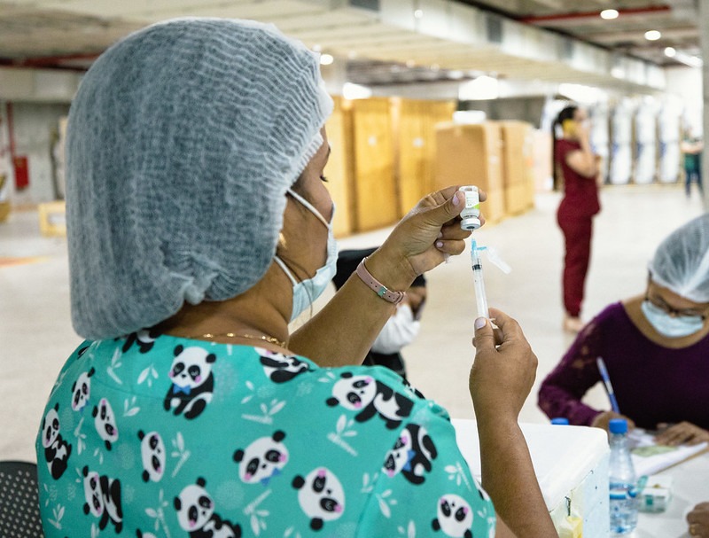 Manaus tem mais de 70 pontos de vacinação contra a Covid nesta semana