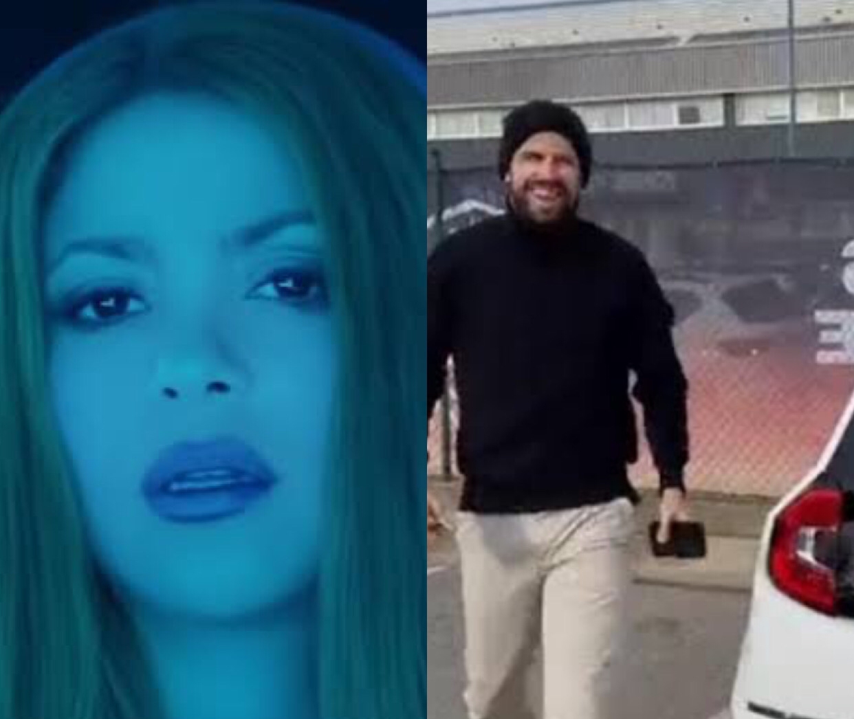 Piqué volta a provocar Shakira e surge dirigindo um Twingo após música