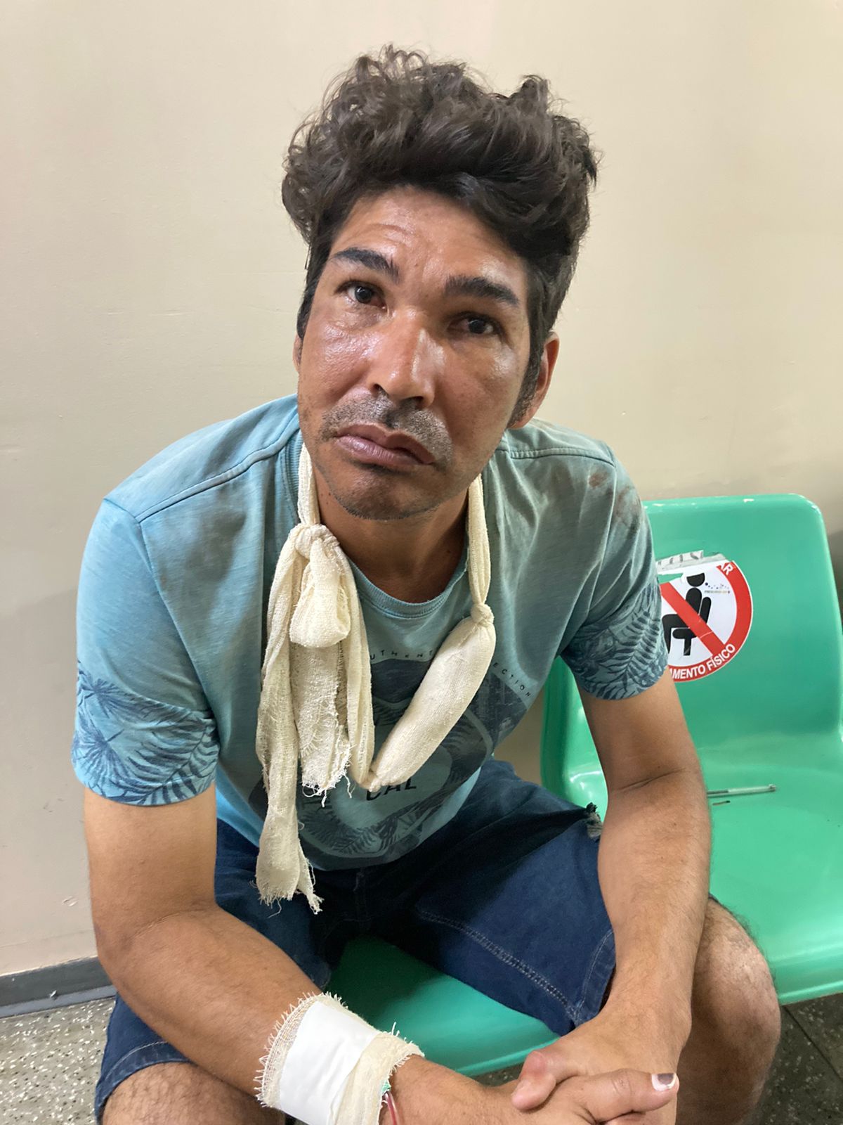 Hospital tenta encontrar família de homem atropelado em Manaus