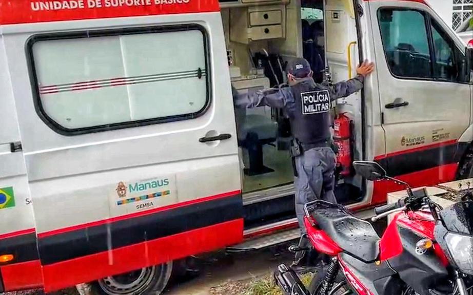 Suspeito de roubo é espancado por populares em Manaus