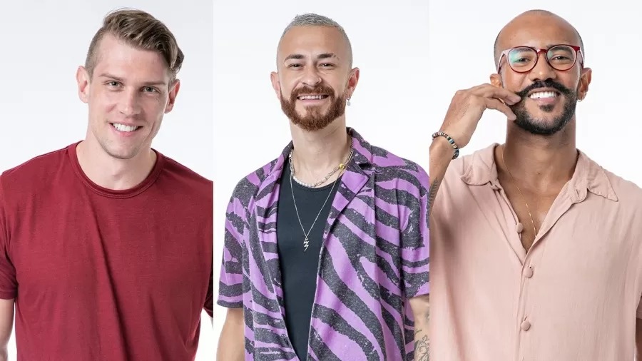 Cristian, Fred e Ricardo se enfrentam no quinto paredão do BBB 23
