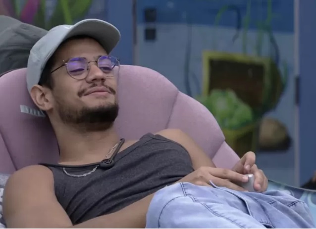 Gabriel Santana comemora número de pretos no BBB23