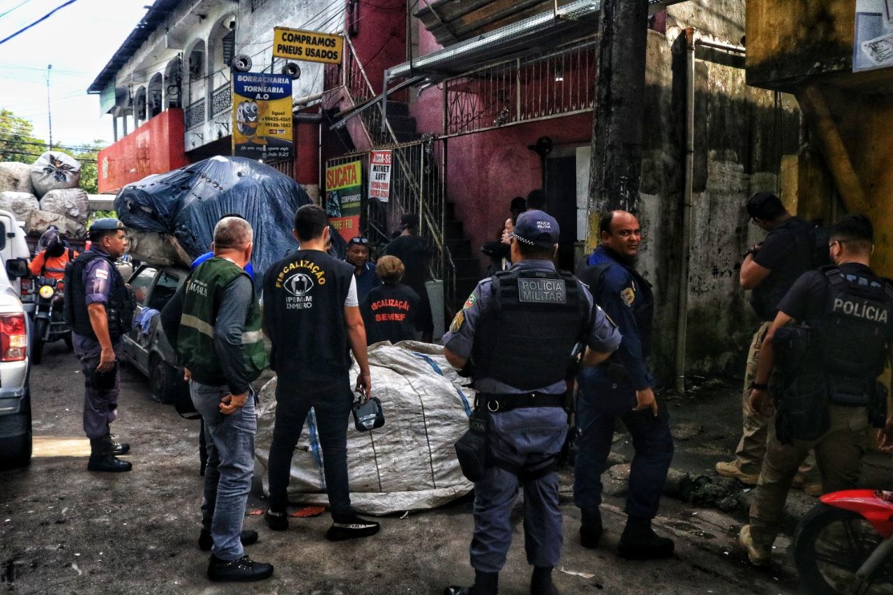 Cinco estabelecimentos são fechados durante fiscalização em Manaus