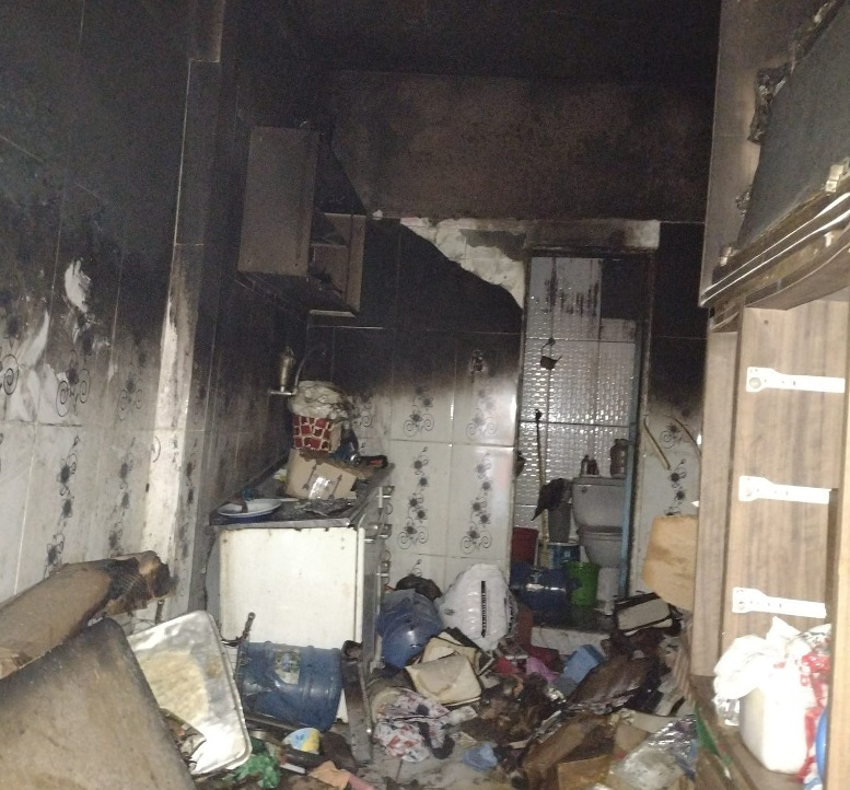 Ventilador superaquece e causa incêndio em casa na Zona Sul de Manaus 