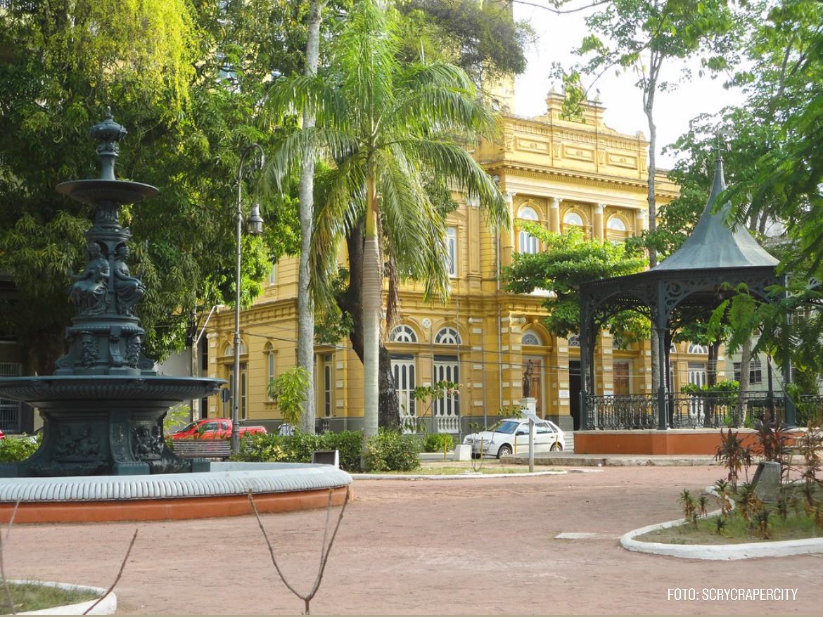 Let´s Go Turistar em Manaus, na Praça Dom Pedro II?