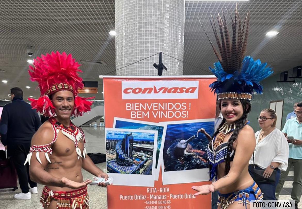 Manaus ganha mais uma conexão internacional