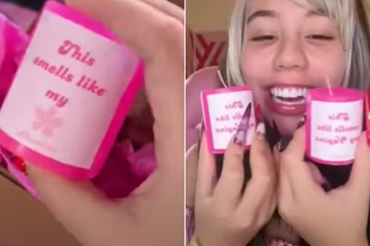 Influenciadora vende velas com aroma da própria vagina: 'cheirinho original